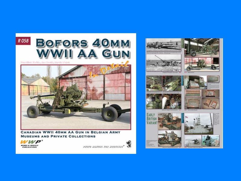 R058 Bofors 40mm WWII AA Gun In Detail&#65279; WWP